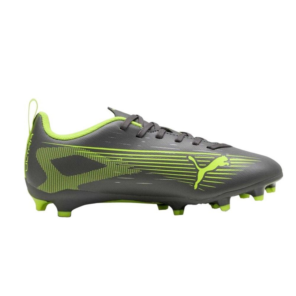 Puma Childrens/Kids Ultra 5 Play Firm Ground Football Boots / Silver/Yellow